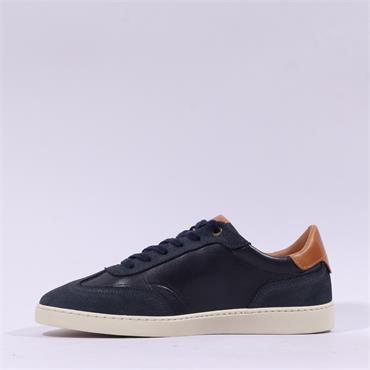 Tommy Bowe Tizzano Retro Laced Trainer - Storm